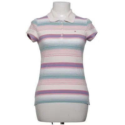 Polo (Rose, Multicolore) de Tommy Hilfiger Coton, Élasthane