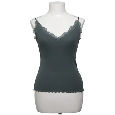 Tanktop (Groen) van Amisu Elastaan, Viscose