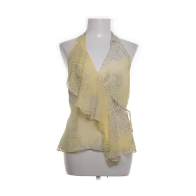 Halter neck top (Yellow, Multicolored) from BCBG Max Azria Polyester, Silk