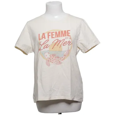 T-shirt (Beige, Rouge) de Balzac Paris Coton
