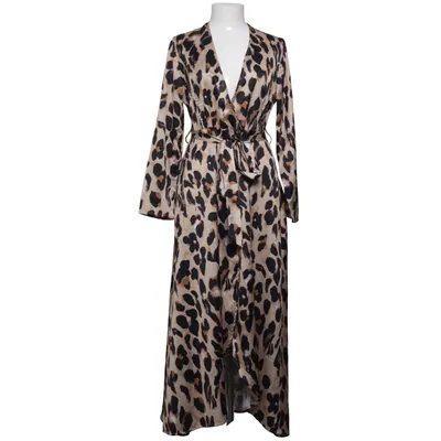 Wrap dress (Beige, Brown, Black) from Shein Polyester