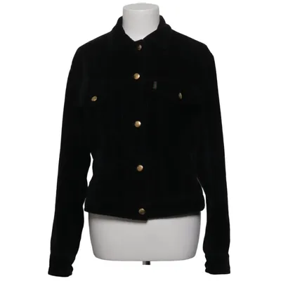 Jacke (Schwarz) von Katharine Hamnett Acetat, Baumwolle