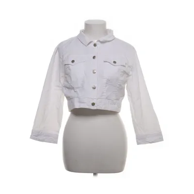 Denim jacket (White) from Blind Date Cotton, Elastane