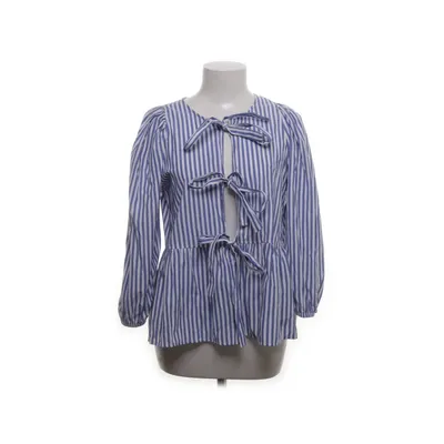 Blus (Blå, Vit) från Pigalle Bomull, Polyester