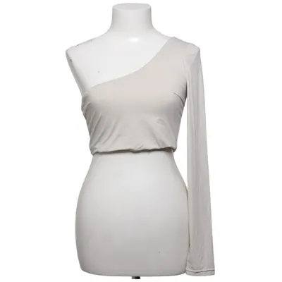 Crop top (Beige) van Meshki Elastaan, Polyamide
