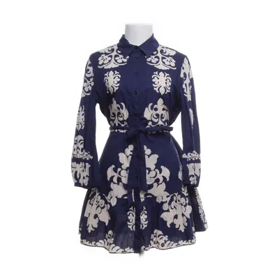 Robe chemise (Bleu, Beige) de Zara Coton