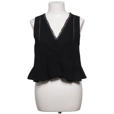 Top péplum (Noir) de Zara Basic Coton