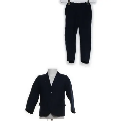 Jakkesæt (Blå) fra H&M Polyester, Viscose