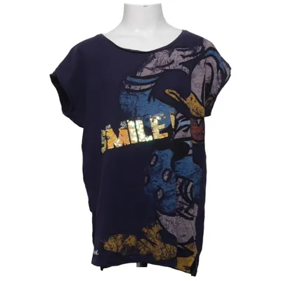 T-shirt (Blauw, Meerkleurig) van Desigual Disney Katoen