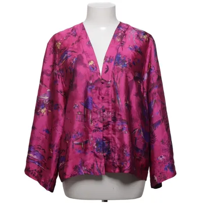 Blouse (Pink, Multicolored) from Zara Polyester