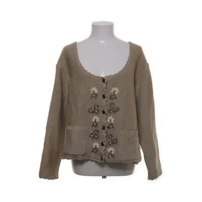 Cardigan (Beige, Multicolore) de H. Moser Acrylique, Laine