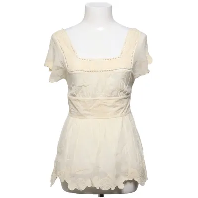 Top (White) from Karen Millen Cotton, Silk