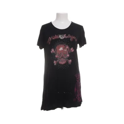 T-shirt (Black) from Christian Audigier Elastane, Viscose