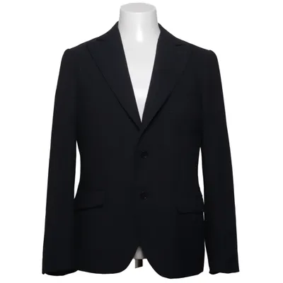 Blazer (Black) from Bertoni Elastane, Polyester, Wool