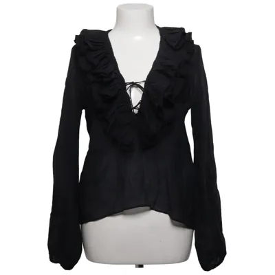 Blouse (Black) from Zara Lyocell, Polyester