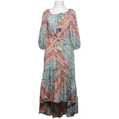 Maxi dress (Green, Red, Multicolored)