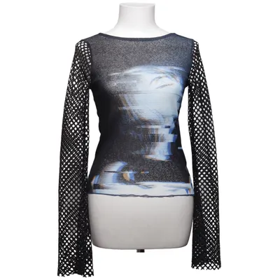 Långärmad t-shirt (Svart, Blå, Flerfärgad) från Urban Outfitters Elastan, Polyester