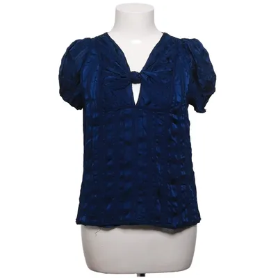 Top (Blauw) van Bruuns Bazaar Zijde