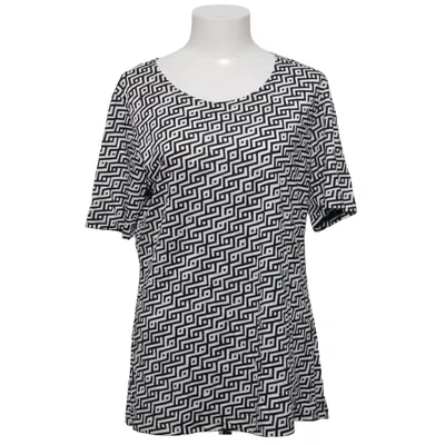Top (Zwart, Wit) van Vamlingbolaget Katoen, Viscose