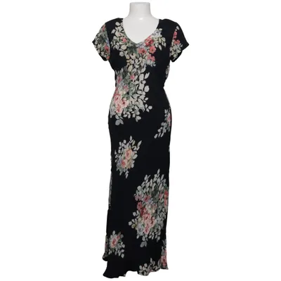 Maxi jurk (Zwart, Meerkleurig) van Nostalgia Viscose