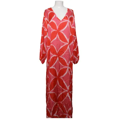 Dress (Red, Pink) from Love Forever Silk, Viscose
