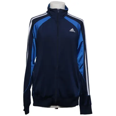 Trainingsjack (Blauw, Wit) van Adidas Polyester