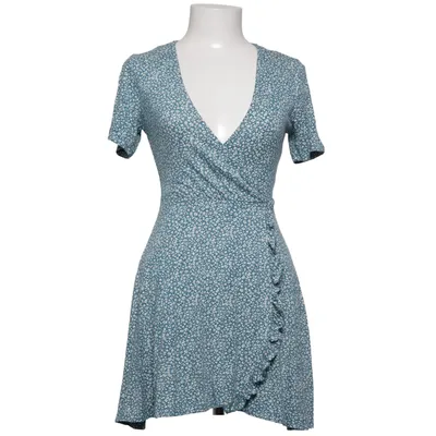 Wrap dress (Green) from Pull & Bear Elastane, Viscose