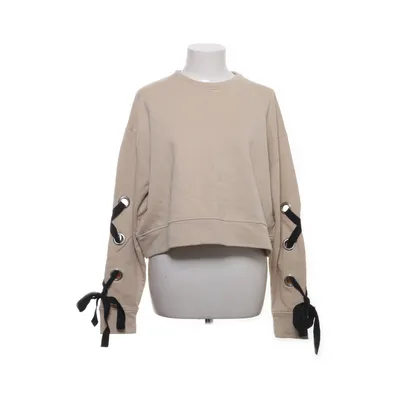 Collegetröja (Beige) från Zara Basic Collection Bomull, Polyester