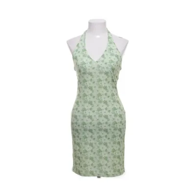 Halterneckklänning (Grön, Flerfärgad) från NA-KD Elastan, Polyester