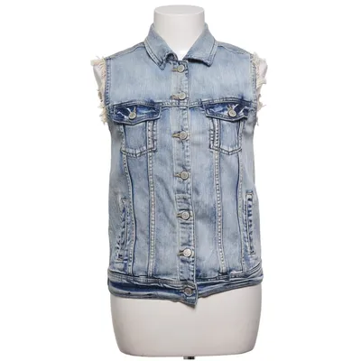 Jeansvest (Blå) fra Denim by Lindex Bomuld, Elastan