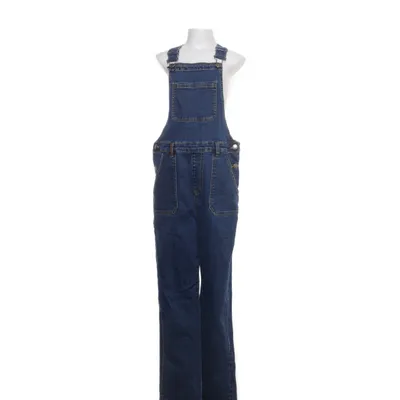 Tuinbroek (Blauw) van Joules Katoen, Elastaan