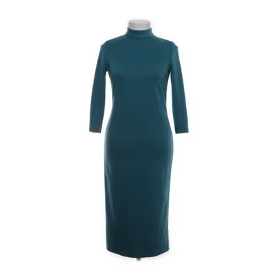 Turtleneck dress (Blue) from Vovk Elastane, Polyester, Wool