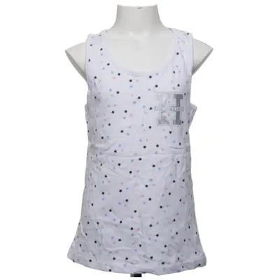 Tank Top (White, Multicolored) from Destination Cotton