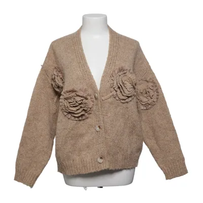 Cardigan (Beige) fra Frime Akryl, Elastan, Polyester