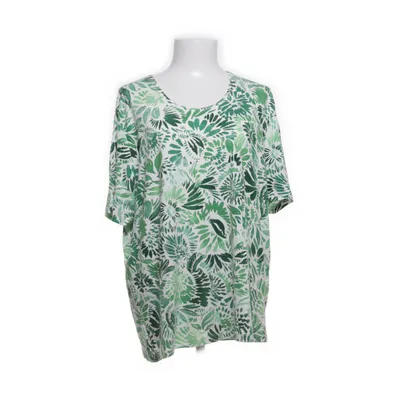 T-shirt (Vit, Grön) från Marinello Elastan, Viskos