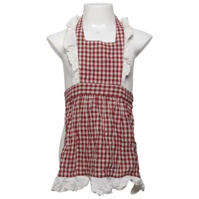 Apron (Red, White) from Newbie by KappAhl