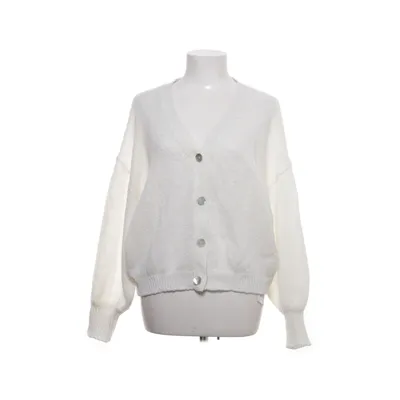 Cardigan (Blanc) de Gina Tricot Acrylique, Polyester, Laine