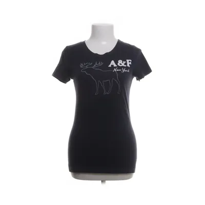 T-shirt (Blauw) van Abercrombie & Fitch Katoen