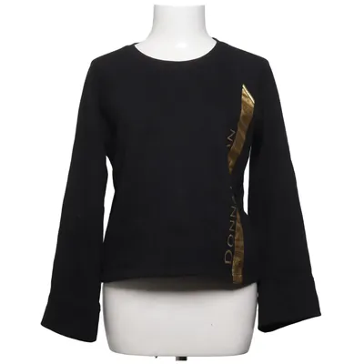 Sweatshirt (Zwart) van Donna Karan Katoen, Polyester