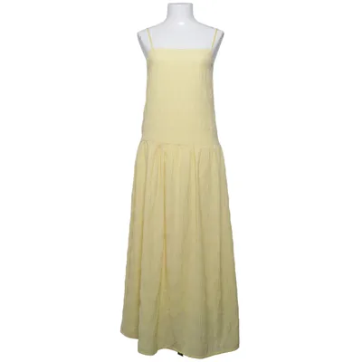 Robe longue (Jaune) de Lindex Coton, Élasthane, Polyester