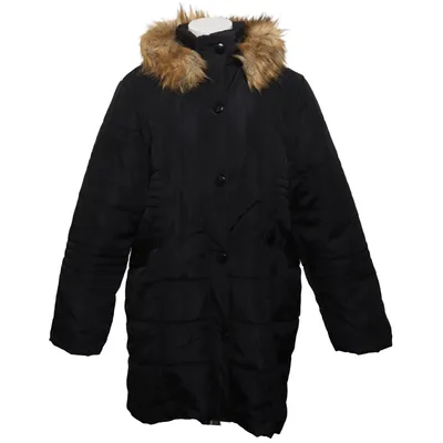 Winter coat (Black) from Stars Polyester