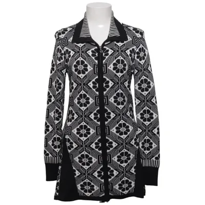 Cardigan (Noir, Blanc) de Paon Coton, Viscose