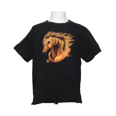 T-shirt (Zwart) van Akama T-shirt Katoen
