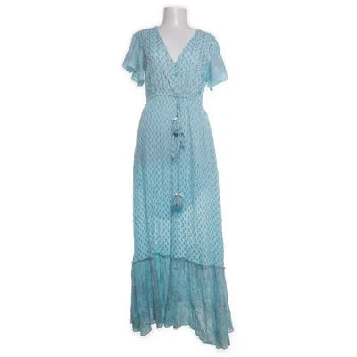 Maxi dress (Blue, Multicolored) from Sumitra Viscose