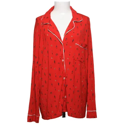 Chemise de pyjama (Rouge, Multicolore) de Eberjey Élasthane, Modal