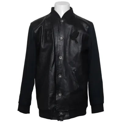 Leather jacket (Black) from Galagowear Cotton, Leather, Polyester