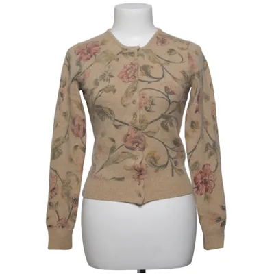 Strickjacke (Beige, Mehrfarbig) von Erny Van Reijmersdal Angora, Polyamid, Wolle