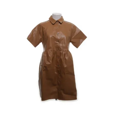 Jurk (Bruin) van Missguided Polyester, Polyurethaan