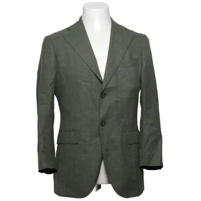 Blazer (Vert) de These Glory Days Lin, Polyester, Soie, Viscose, Laine