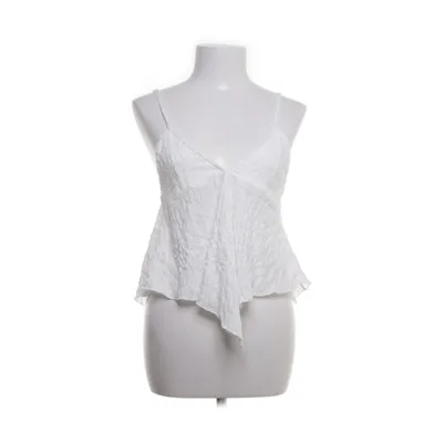 Crop top (Wit) van Pull & Bear Polyester, Elastaan